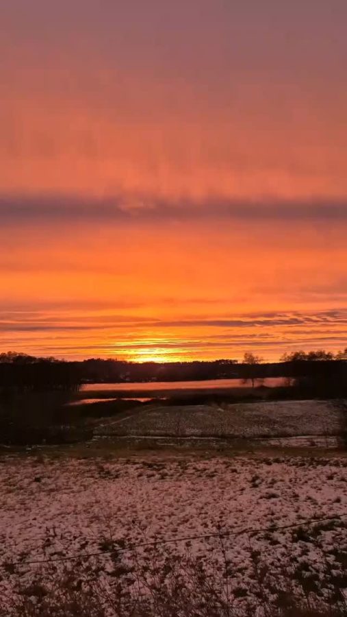 #sunset #wintersunset #sundown #potsdam #naturebrilliance